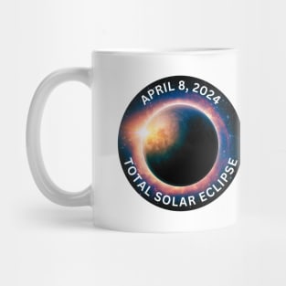 Solar Eclipse April 8 2024 Totality Sun and Moon Eclipse 4.8.2024 Mug